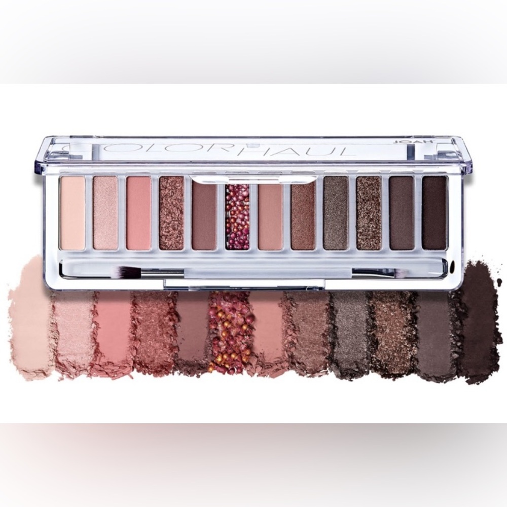 NEW JOAH Color Haul Eyeshadow Palette, 12 Highly Pigmented Colors First Dance